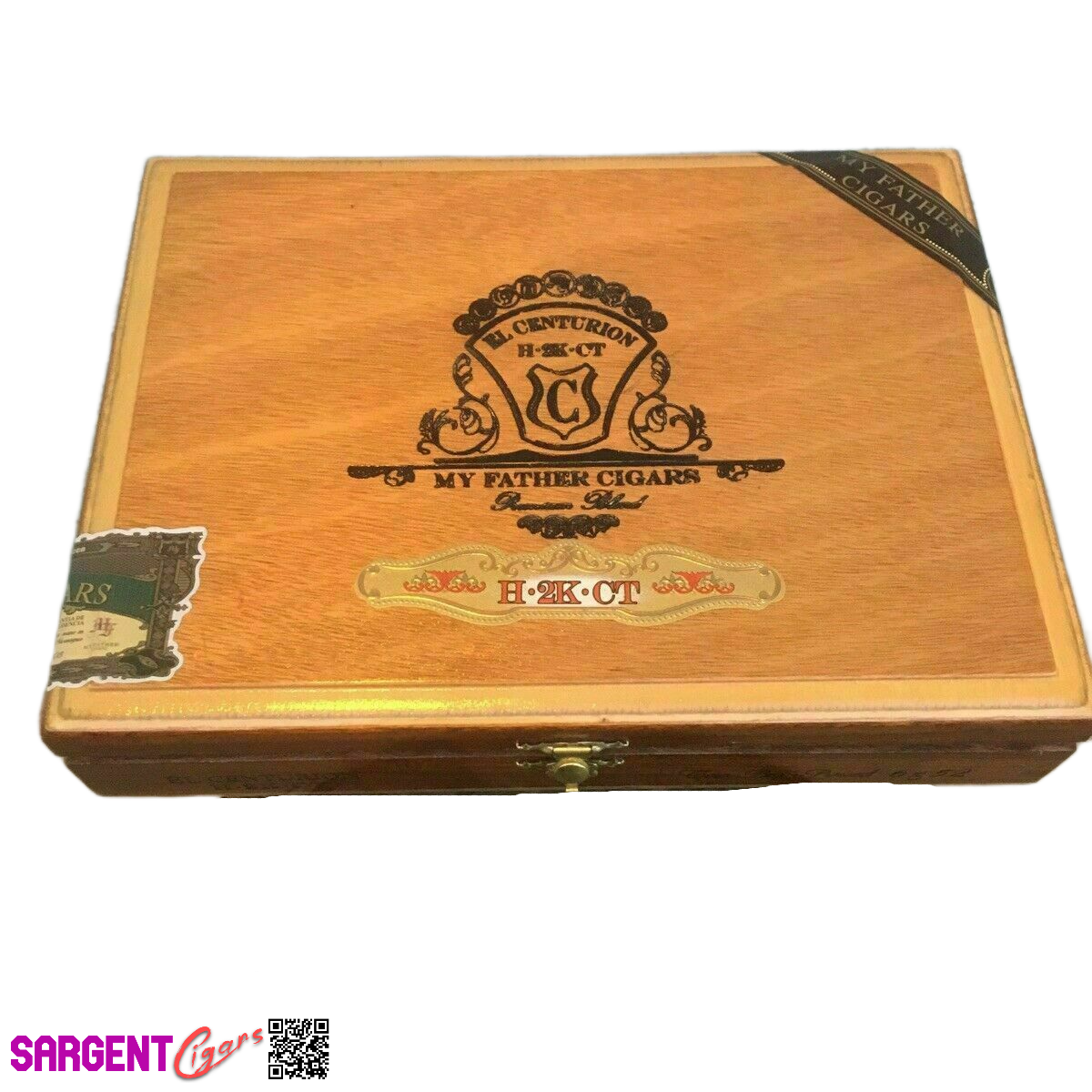 My Father Cigars El Centurion Toro Empty Wooden Cigar Box 9x7x2