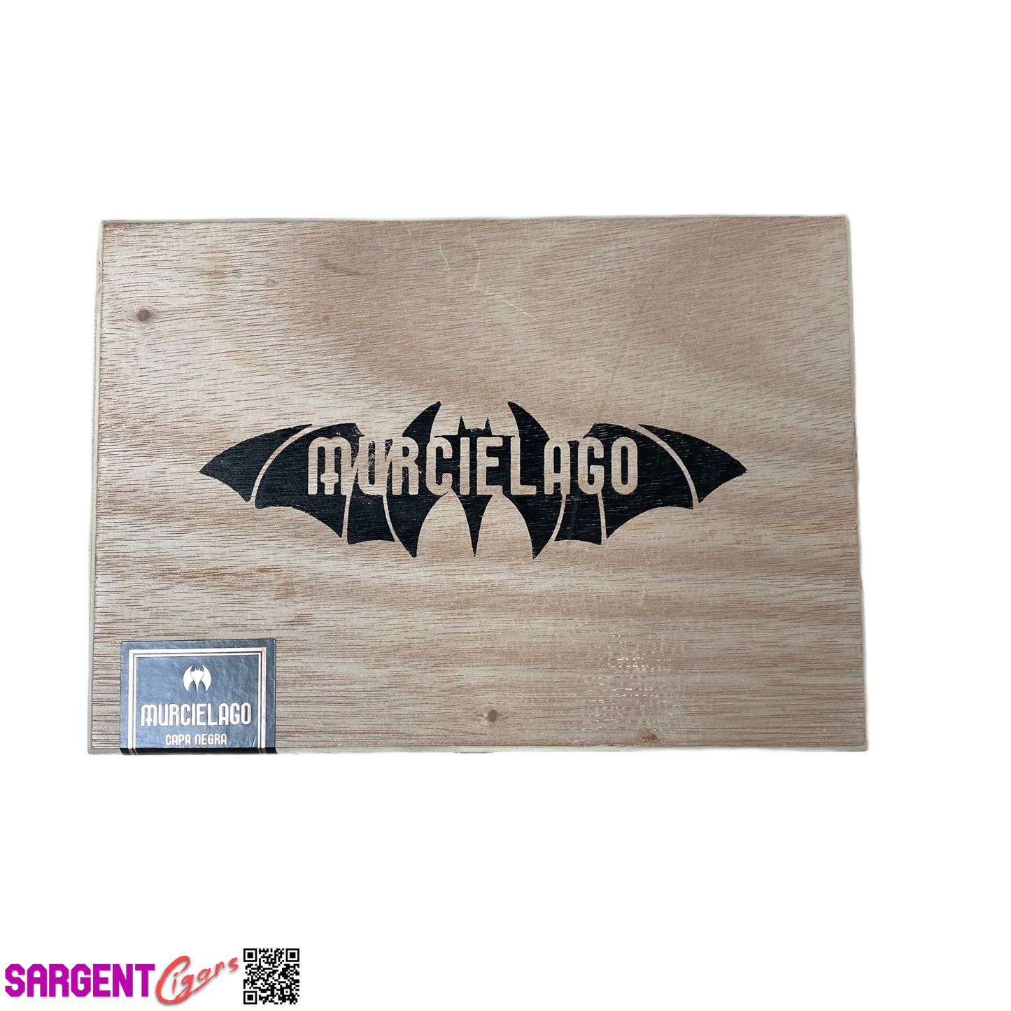 Espinosa Murcielago Robusto Empty Wooden Cigar Box 8.75x6.25x2