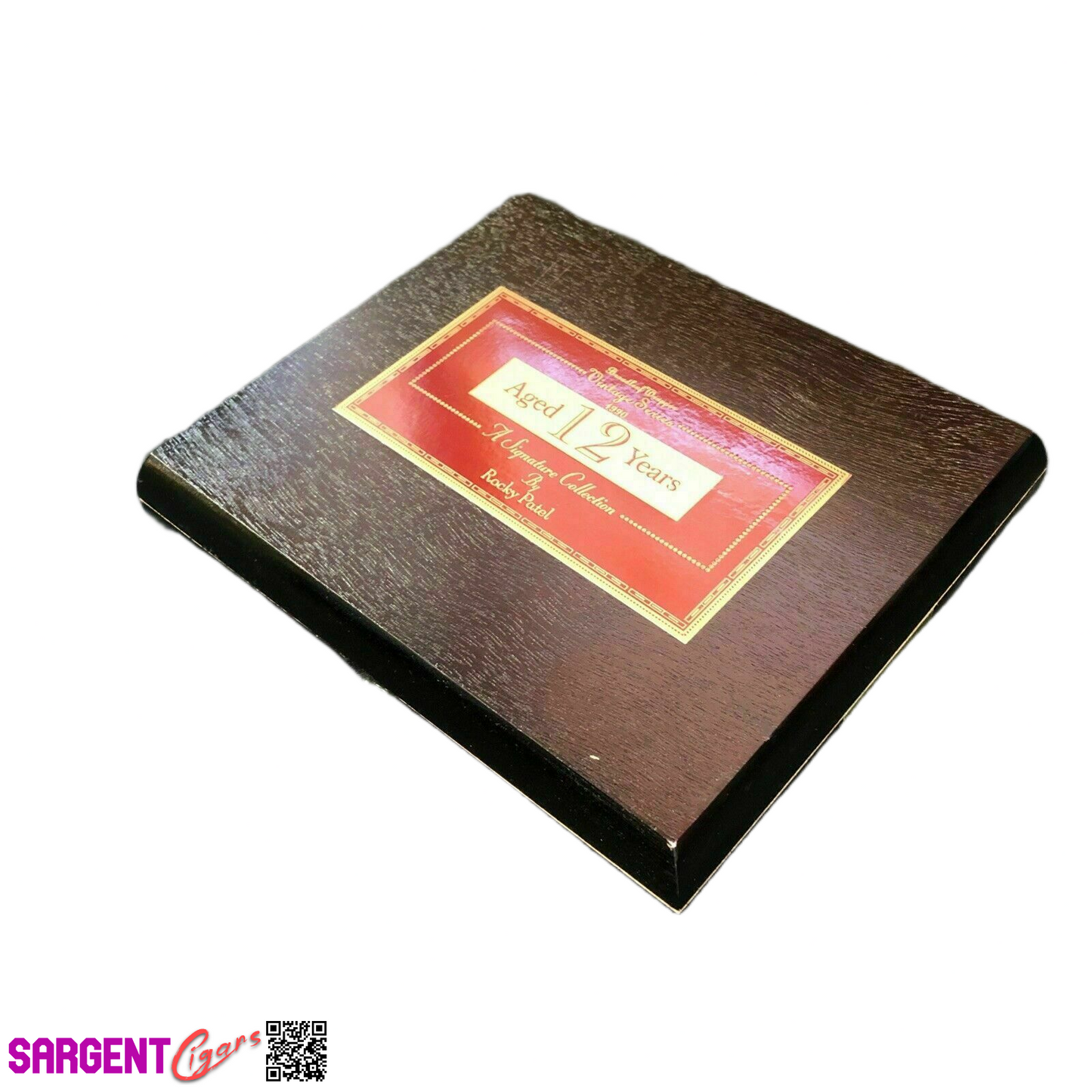 Rocky Patel Vintage Series 1990 Toro Empty Wooden Cigar Box 9x7.5x2