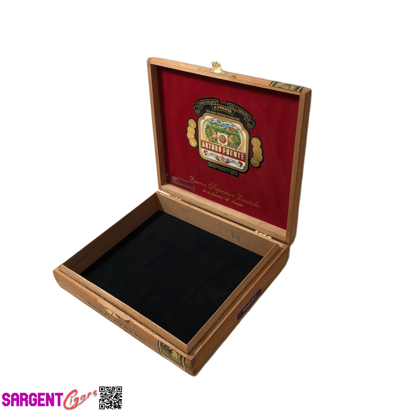 Arturo Fuente Anejo 888 Empty Wooden Cigar Box 9.5x8x2