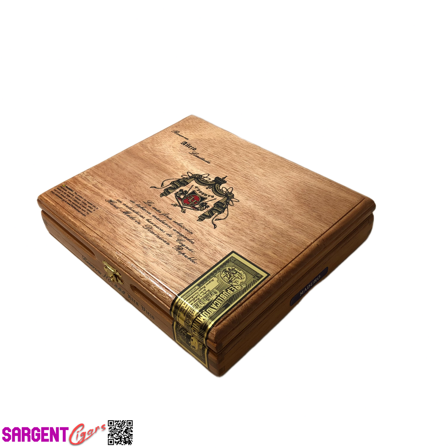 Arturo Fuente Anejo 888 Empty Wooden Cigar Box 9.5x8x2