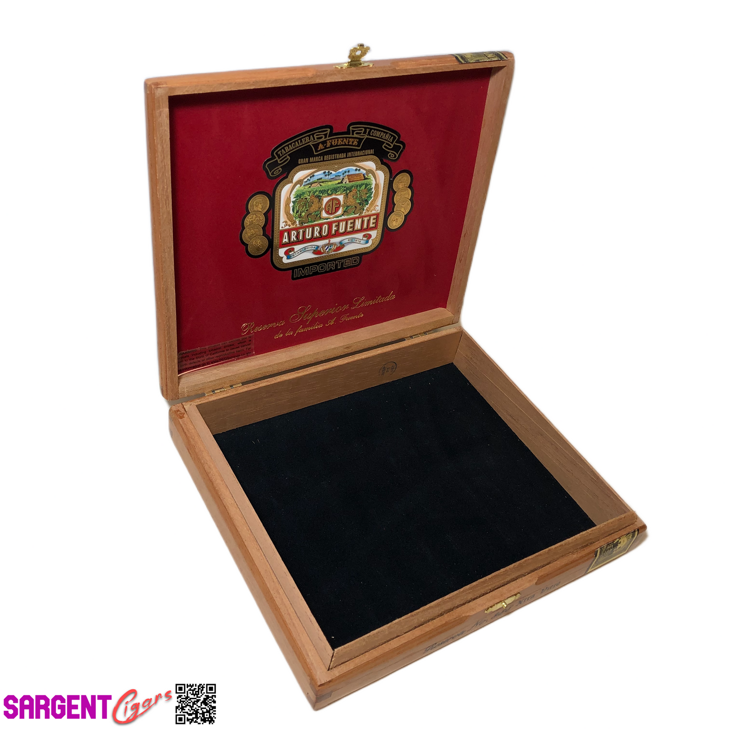 Arturo Fuente Anejo 888 Empty Wooden Cigar Box 9.5x8x2