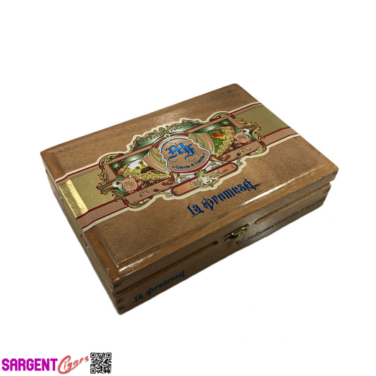 My Father Cigars La Promesa Robusto Empty Wooden Cigar Box 9.25x6.25x2.25