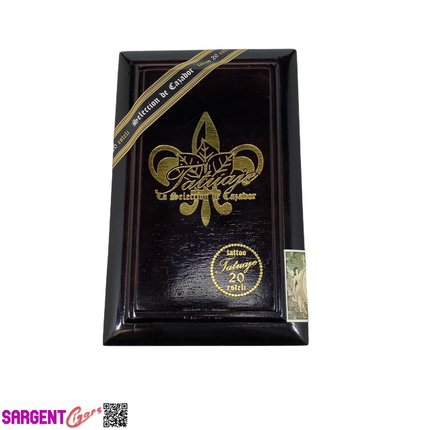 Tatuaje Grande Merveille Empty Wooden Cigar Box 4.75x7.5x3.75