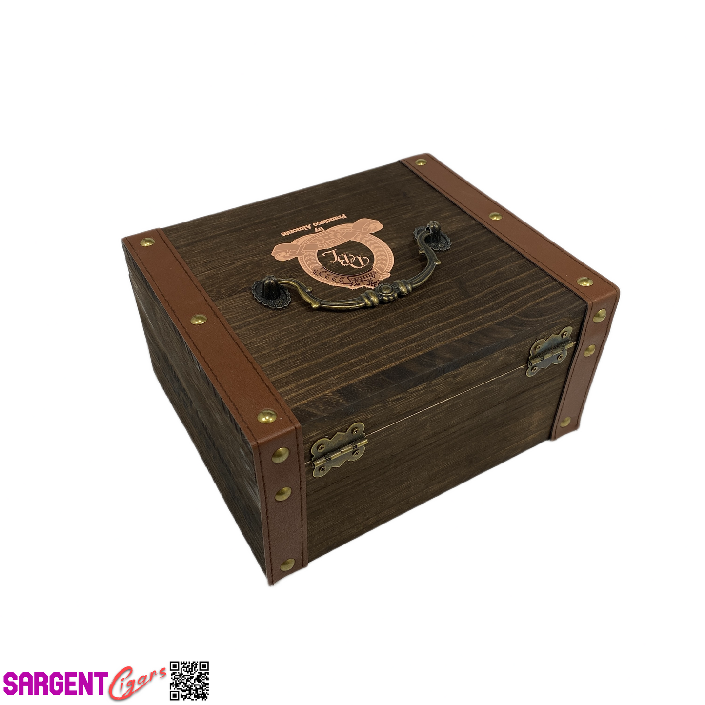 DBL La Tabla Empty Wooden Cigar Box 8.25x7x4