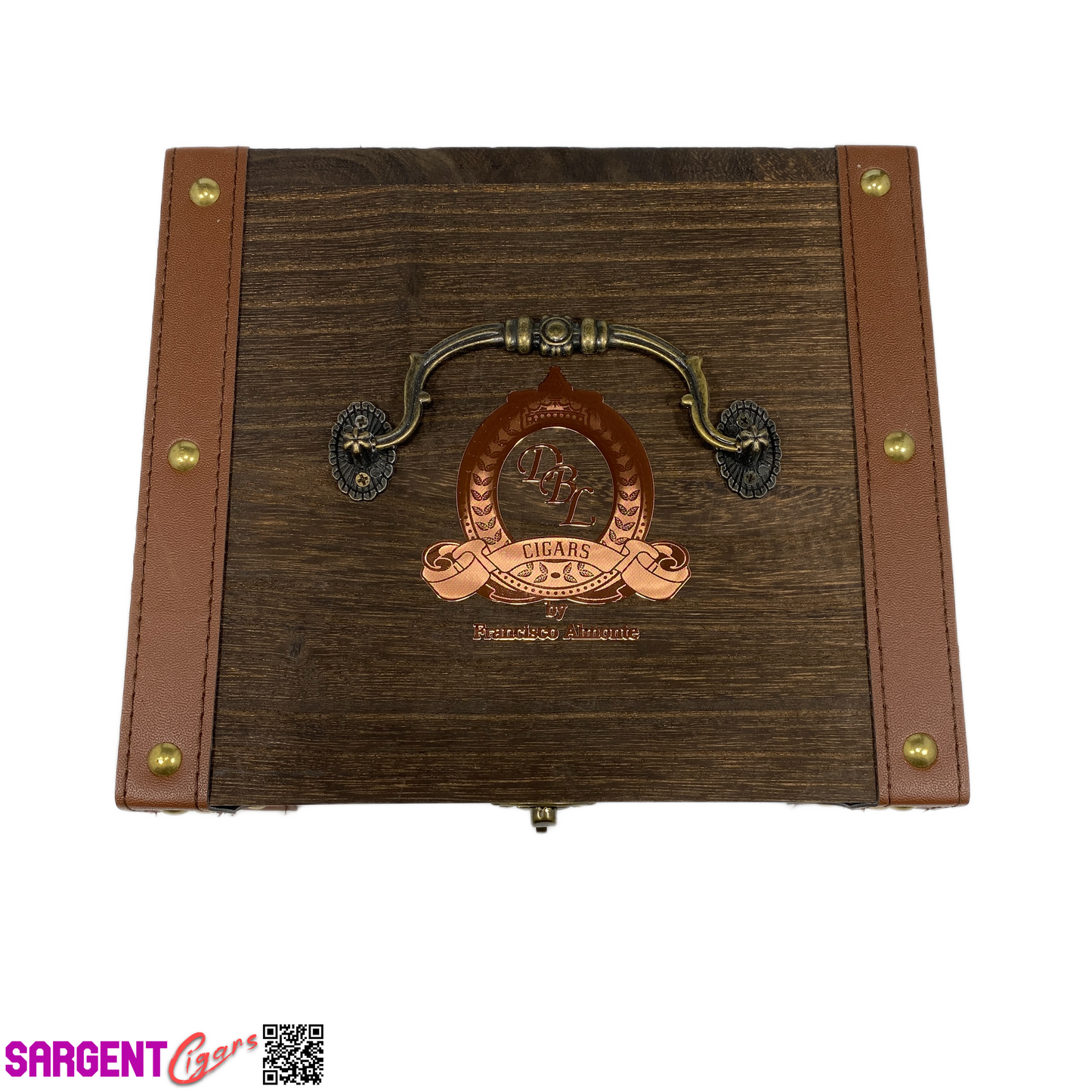 DBL La Tabla Empty Wooden Cigar Box 8.25x7x4
