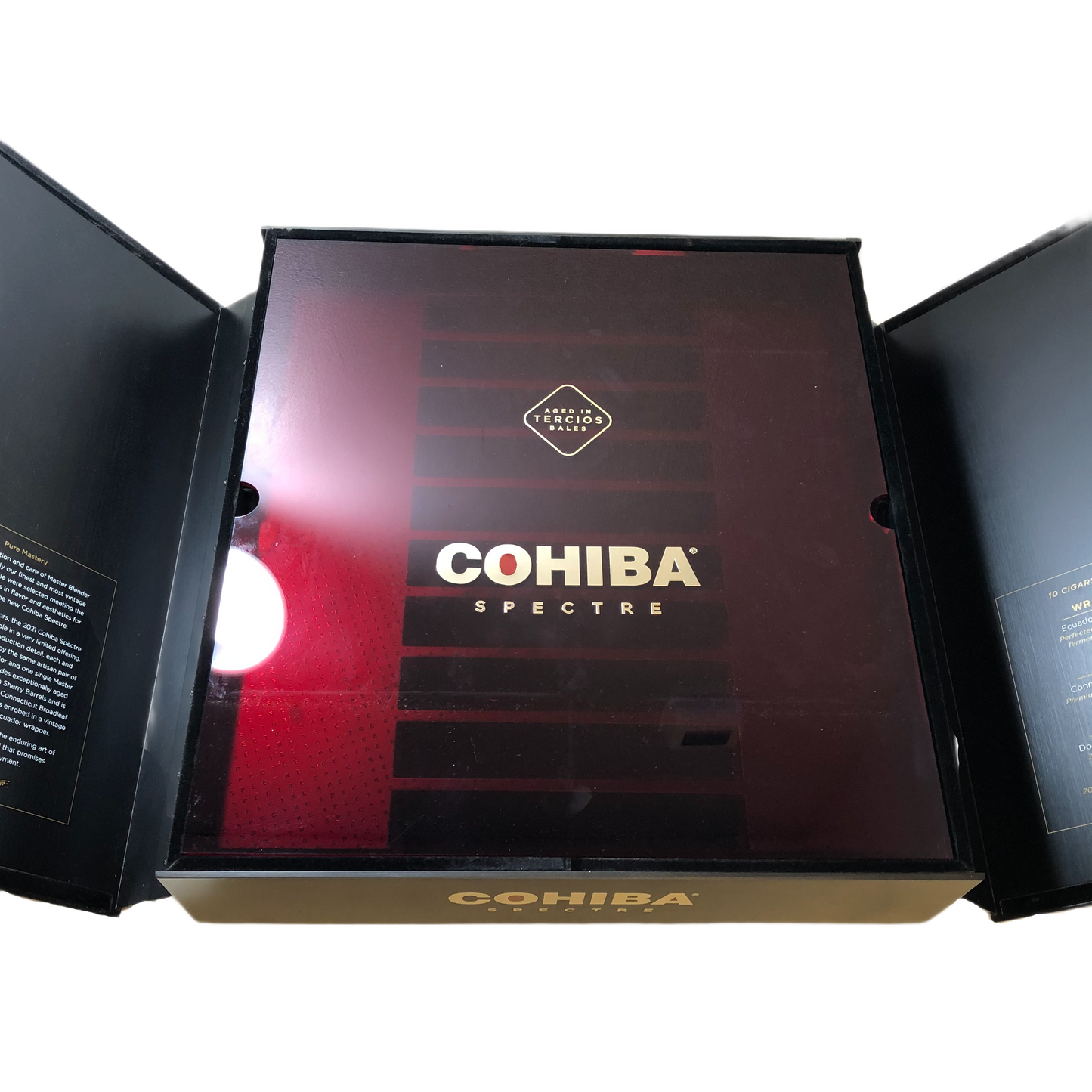 Cohiba Spectre 2021 Empty Metal Display Case 18.5x19.5x4.5