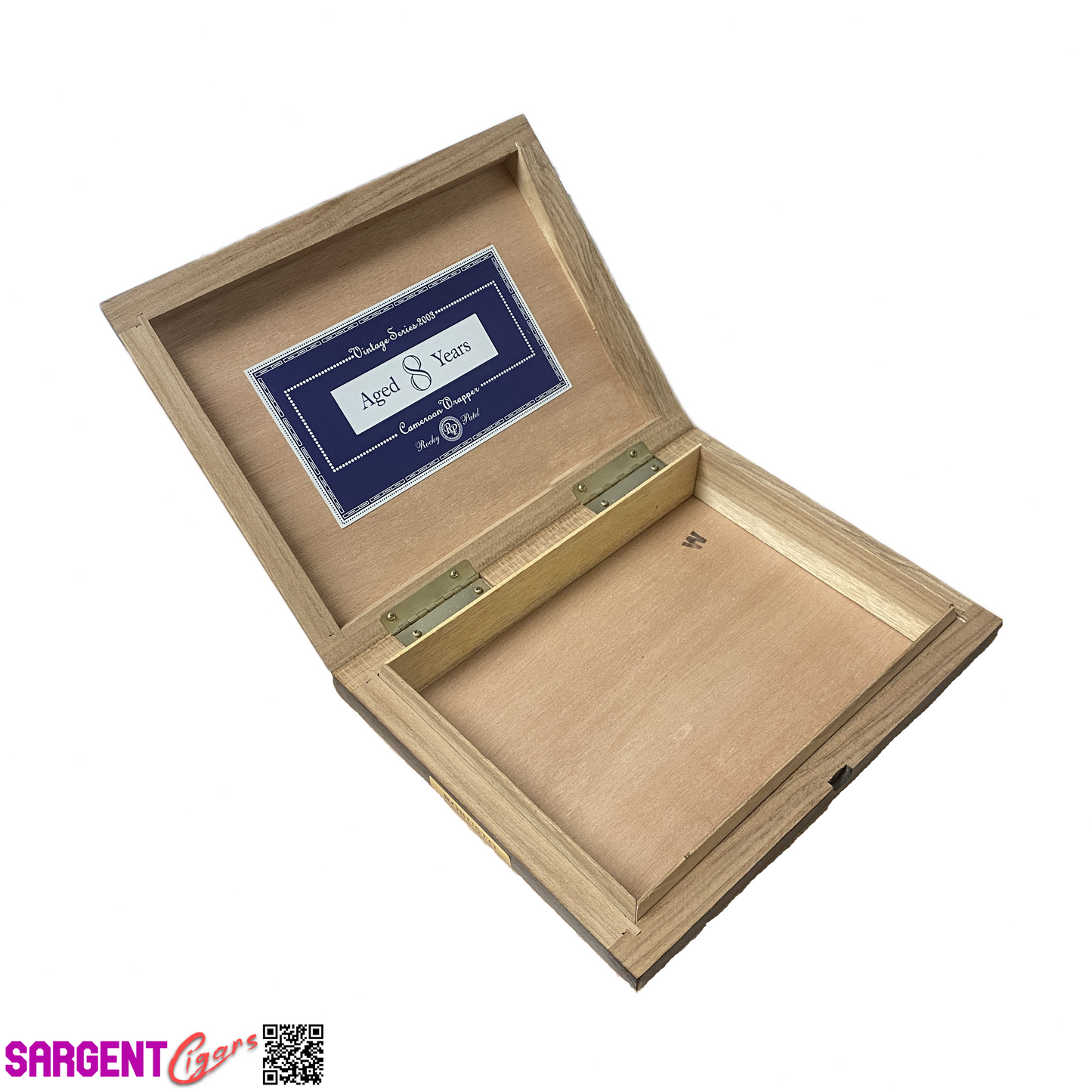 Rocky Patel Vintage Series 2003 Robusto Empty Wooden Cigar Box 9.25x7x2