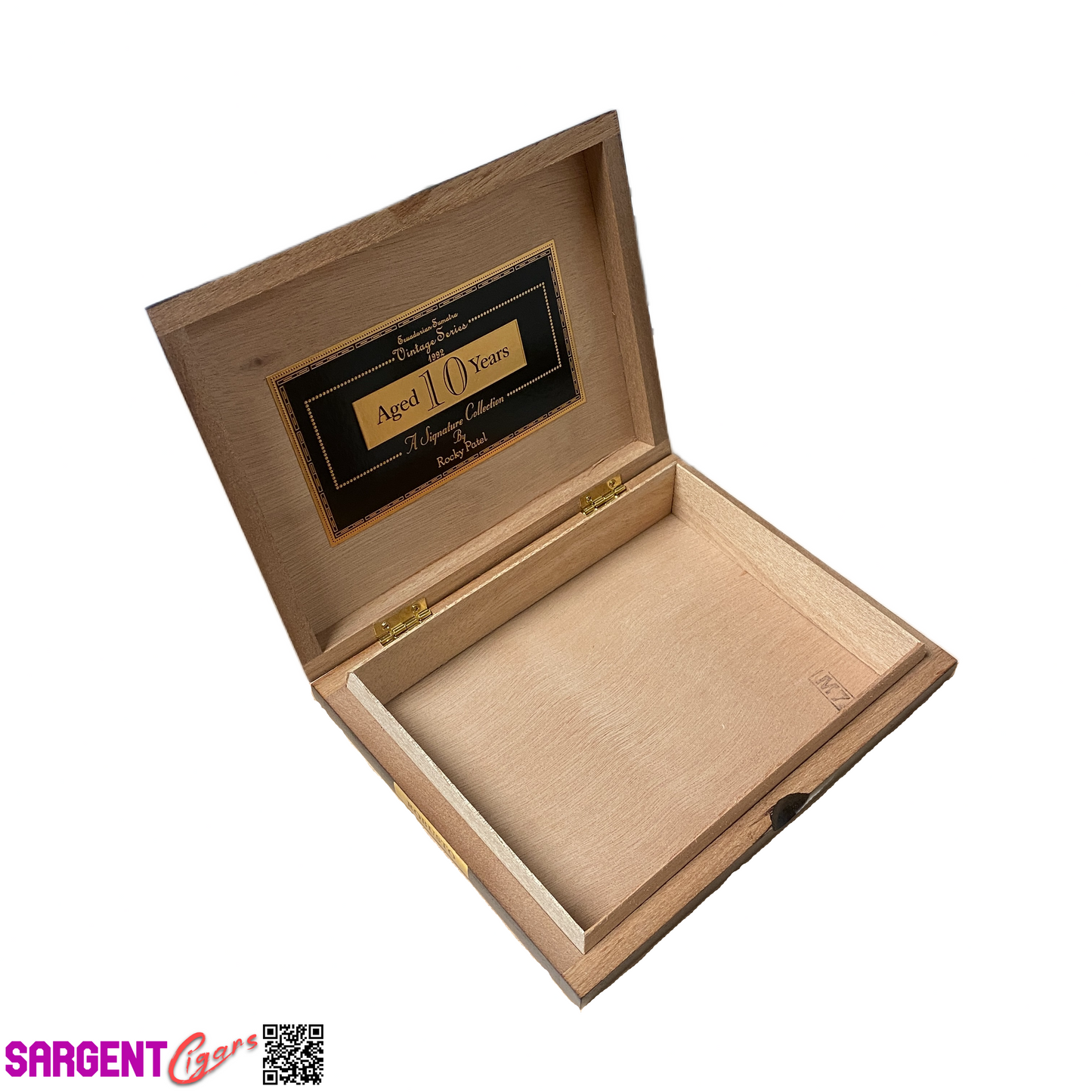 Rocky Patel Vintage Series 1992 Robusto Empty Wooden Cigar Box 8.5x6.5x2