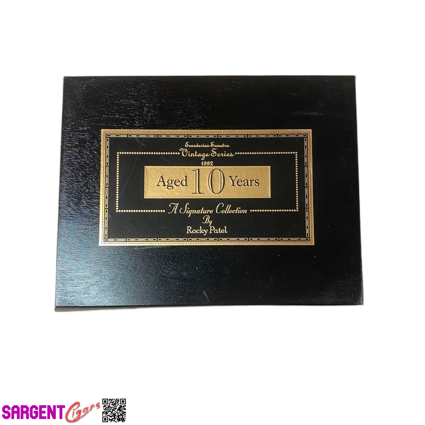 Rocky Patel Vintage Series 1992 Robusto Empty Wooden Cigar Box 8.5x6.5x2