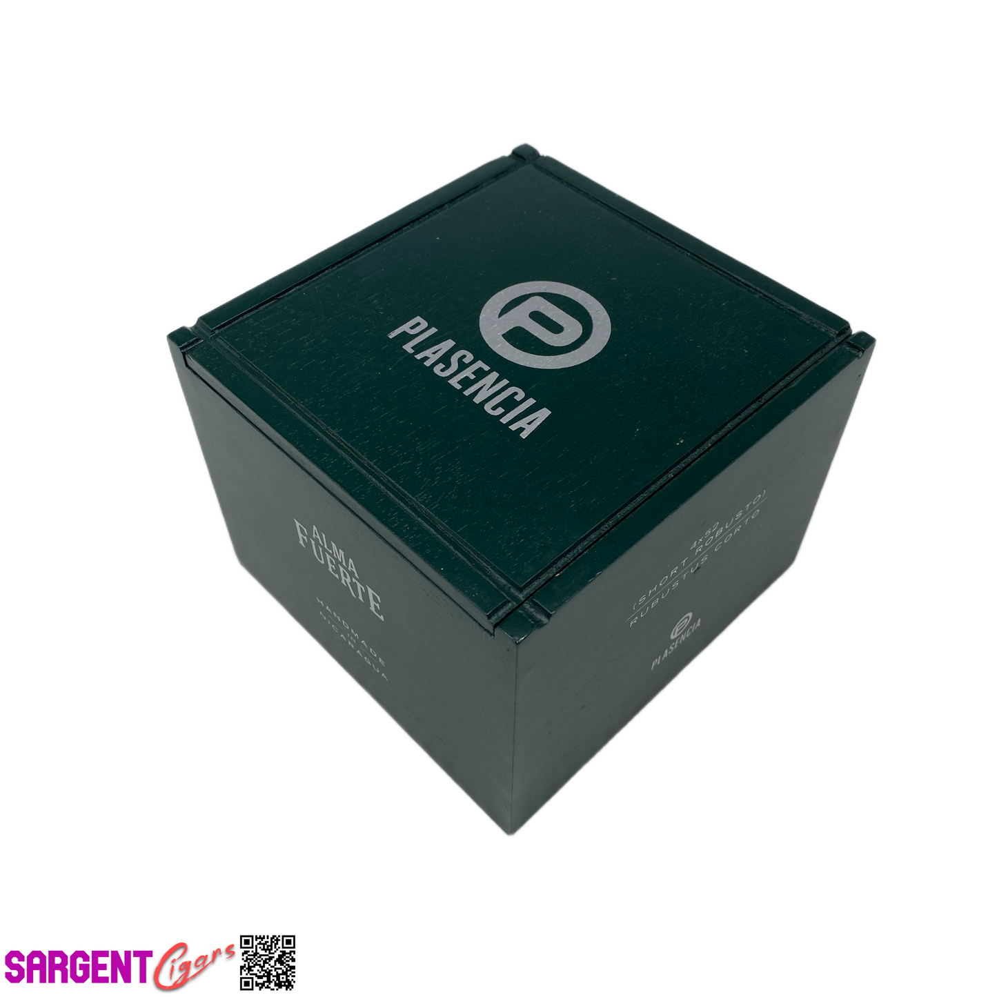 Plasencia Short Robusto Empty Wooden Cigar Box 5x5x3.75