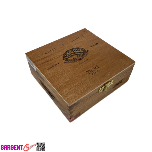 Padron No95 Empty Wooden Cigar Box 6x5.5x2.25