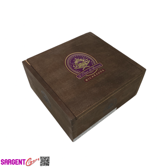 El Titan De Bronze Nicaragua Gigante Empty Wooden Cigar Box 7.25x7x3.25