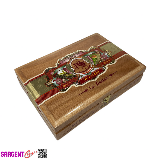 My Father Cigars La Lealtad Robusto Empty Wooden Cigar Box 9.5x6.75x2.25