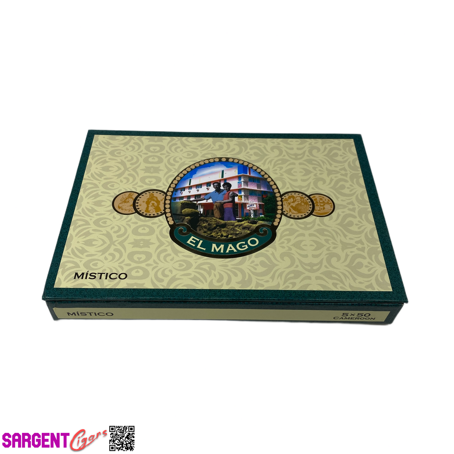 El Mago Mistico Empty Cigar Box 8x5.5x1