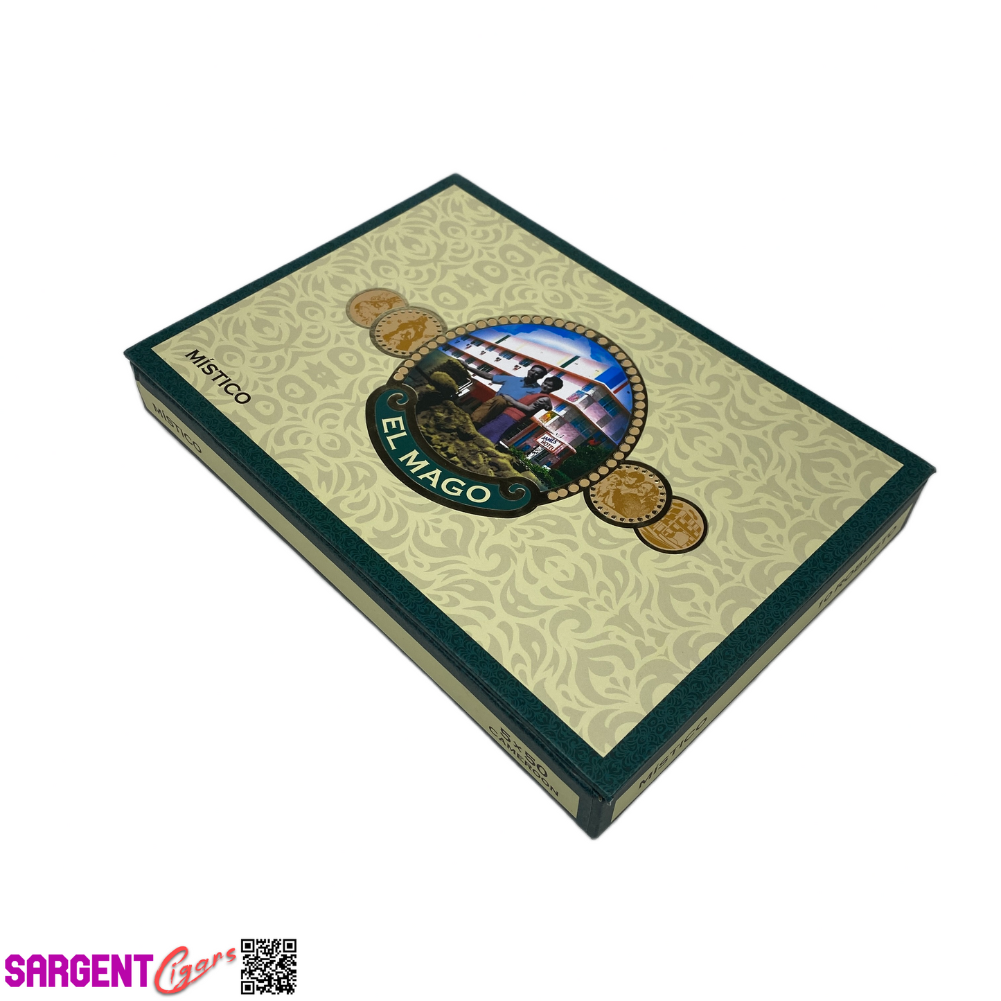 El Mago Mistico Empty Cigar Box 8x5.5x1