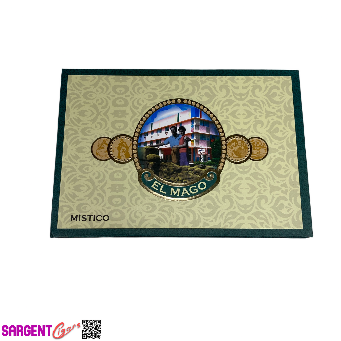 El Mago Mistico Empty Cigar Box 8x5.5x1
