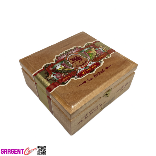 My Father Cigars Lealtad Toro Gordo Empty Wooden Cigar Box 8x7.5x3.5