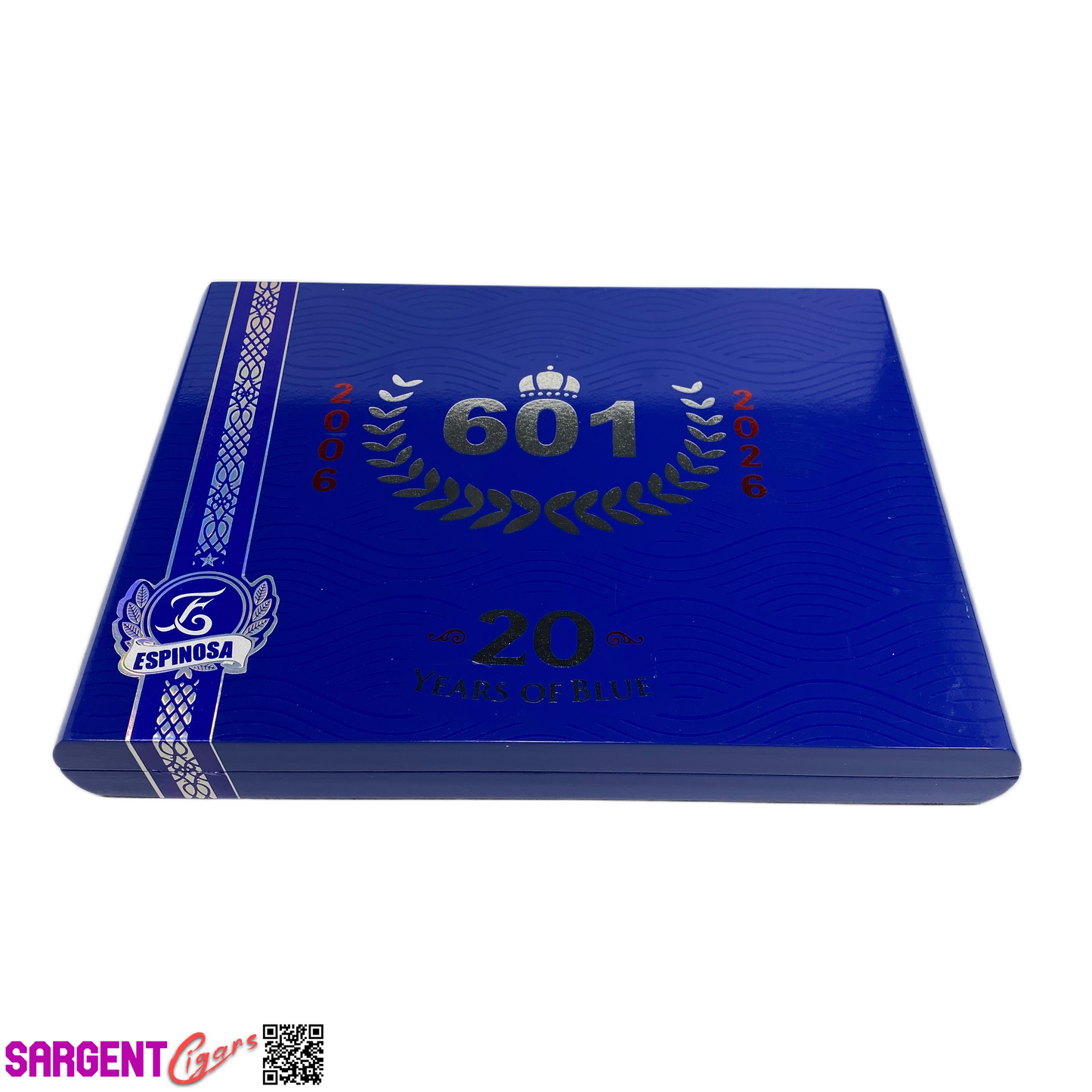 Espinosa 601 20th Anniversary Empty Wooden Cigar Box 11x8x1.25