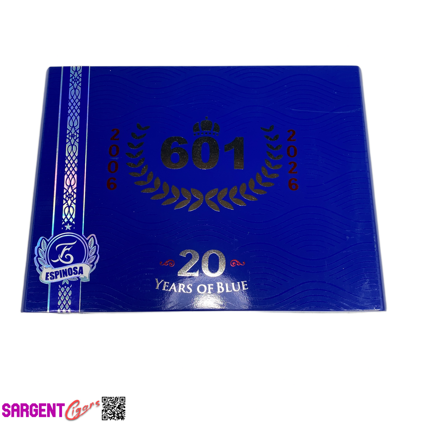 Espinosa 601 20th Anniversary Empty Wooden Cigar Box 11x8x1.25
