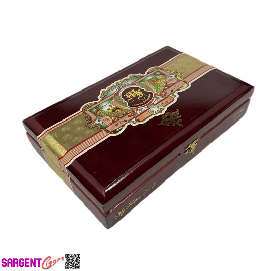My Father Cigars No5 Empty Wooden Cigar Box 11.25x7x2.5