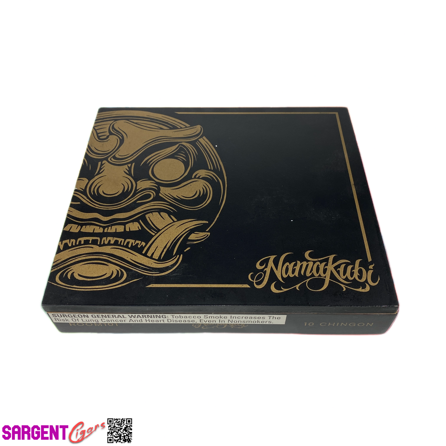 Room 101 Namakubi Chingon Empty Wooden Cigar Box 8.5x7.75x1.5