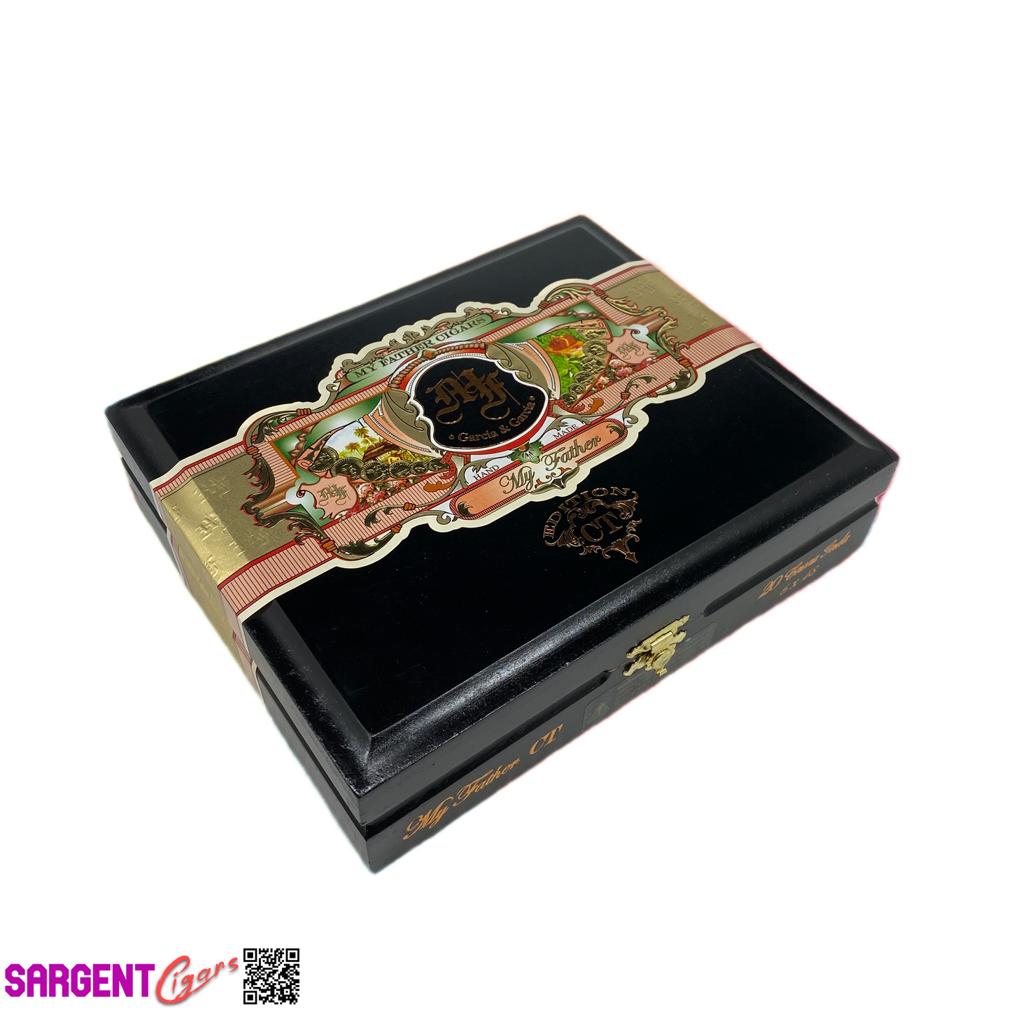 My Father Cigars Connecticut Corona Gorda Empty Wooden Cigar Box 8.5x7x2.25 (1)
