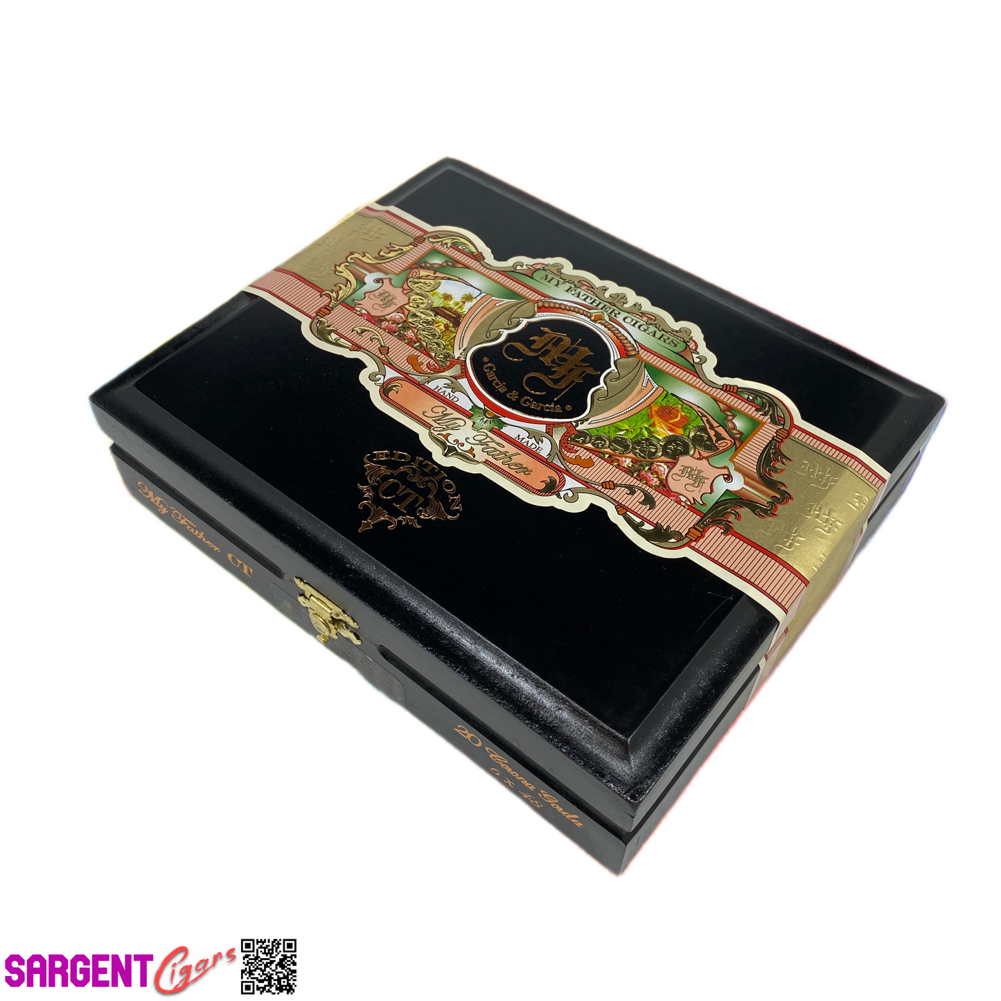 My Father Cigars Connecticut Corona Gorda Empty Wooden Cigar Box 8.5x7x2.25 (1)