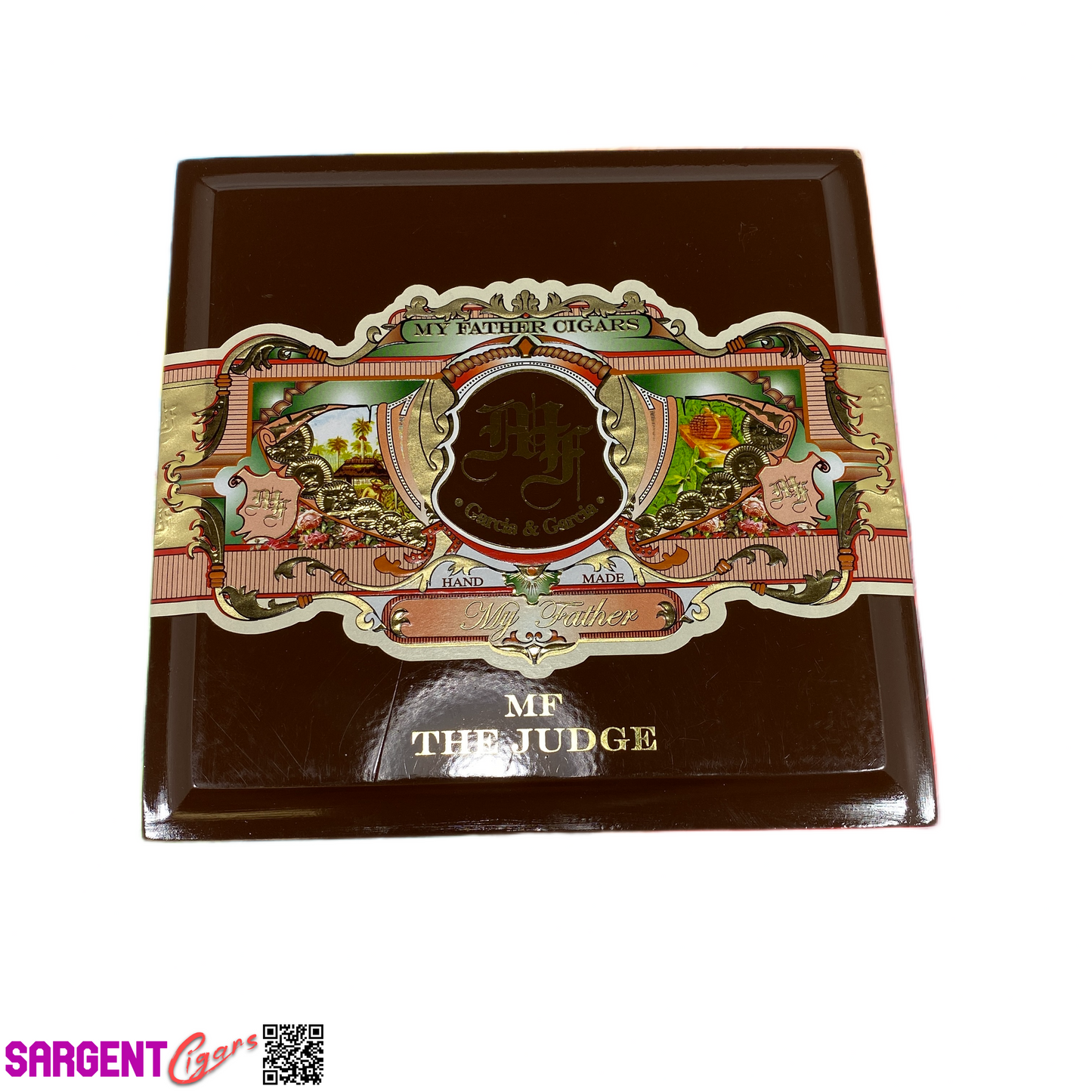 My Father Cigars The Judge Toro Empty Wooden Cigar Box 7.25x7x3 (1)