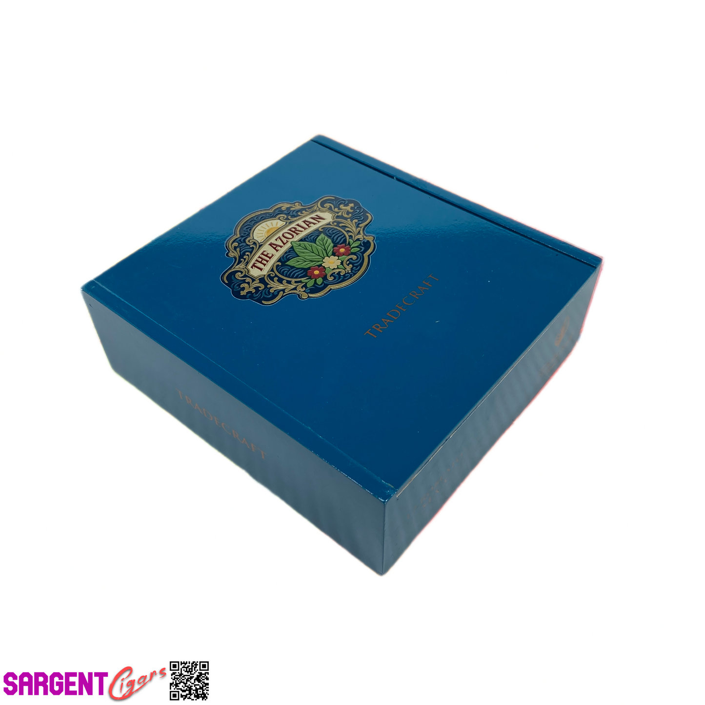 Tradecraft The Azorian Robusto Empty Wooden Cigar Box 5.5x6x2