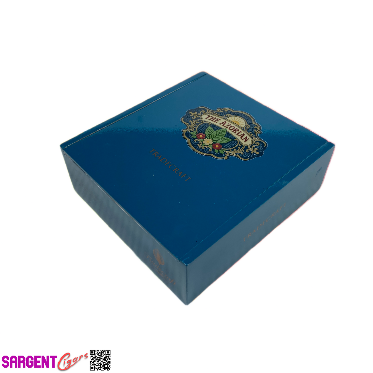 Tradecraft The Azorian Robusto Empty Wooden Cigar Box 5.5x6x2
