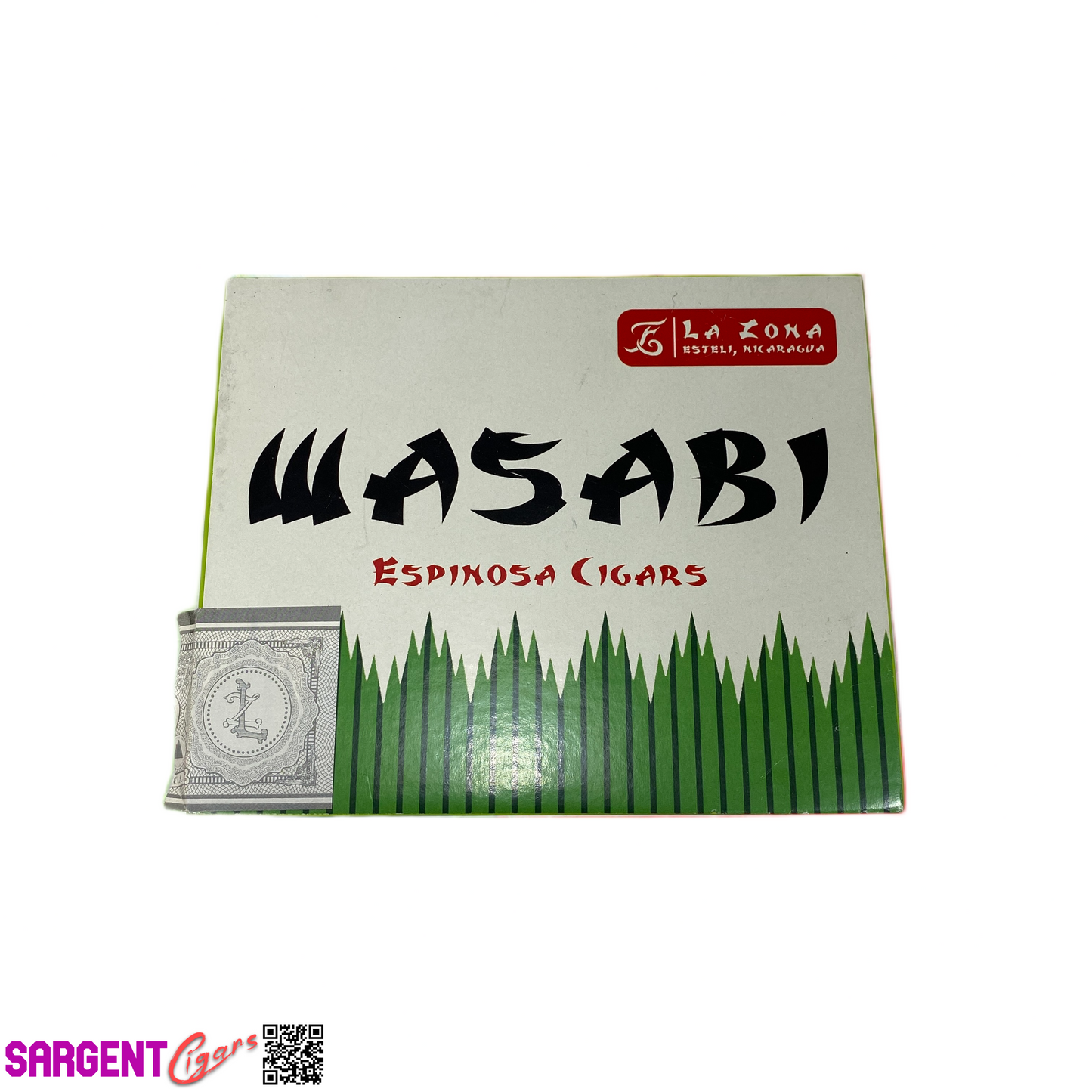 Espinosa Wasabi Empty Wooden Cigar Box 5.75x4.75x2