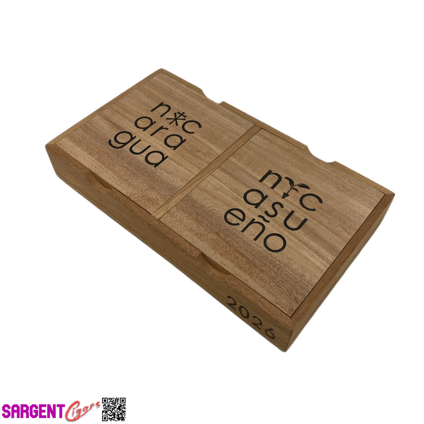 RomaCraft 2026 Empty Wooden Cigar Box 11.5x6.5x2