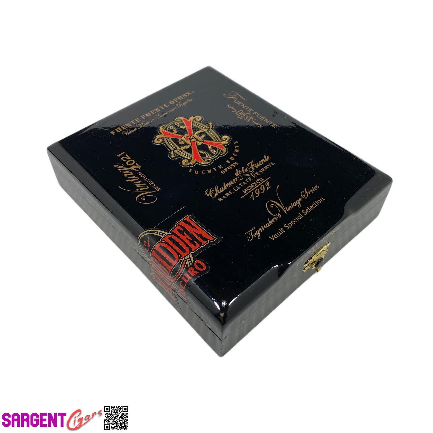 Arturo Fuente Opus X Forbidden Fuente Fuente Empty Wooden Cigar Box 6.5x7.75x2