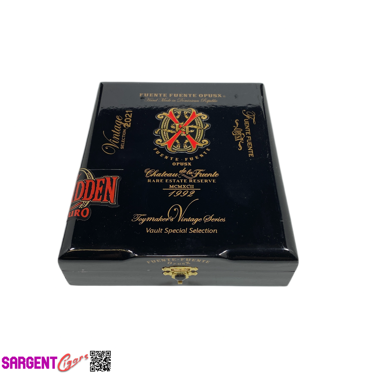 Arturo Fuente Opus X Forbidden Fuente Fuente Empty Wooden Cigar Box 6.5x7.75x2