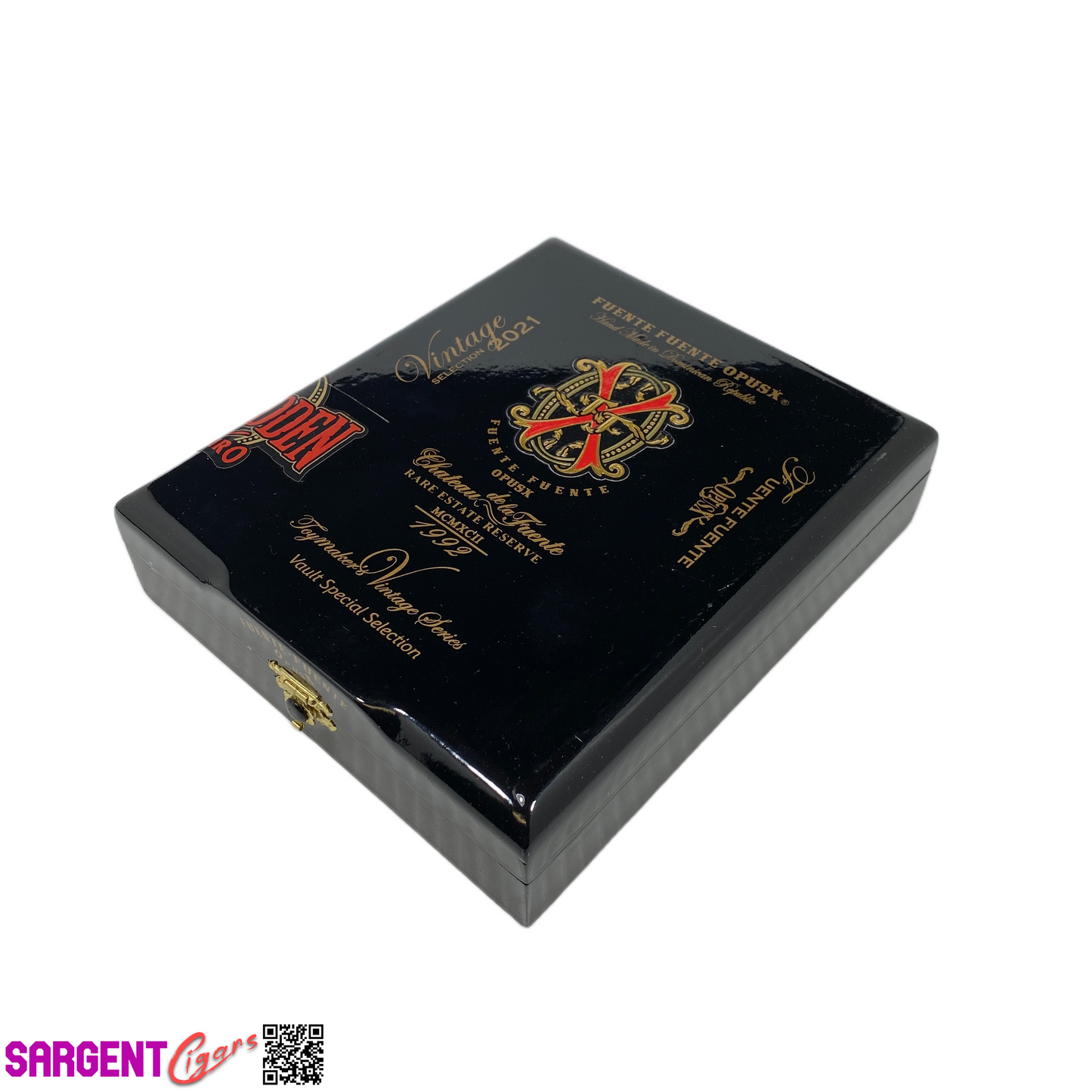 Arturo Fuente Opus X Forbidden Fuente Fuente Empty Wooden Cigar Box 6.5x7.75x2