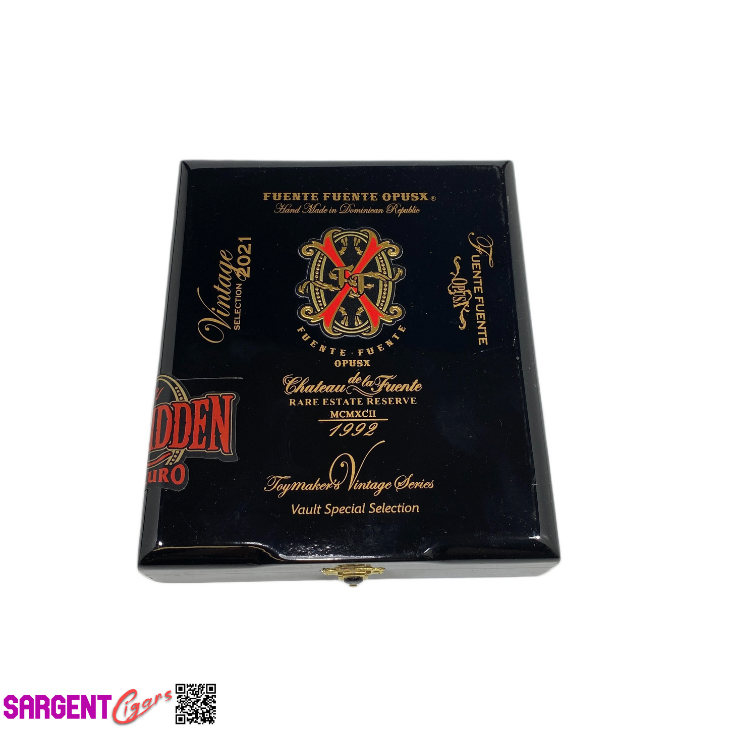 Arturo Fuente Opus X Forbidden Fuente Fuente Empty Wooden Cigar Box 6.5x7.75x2