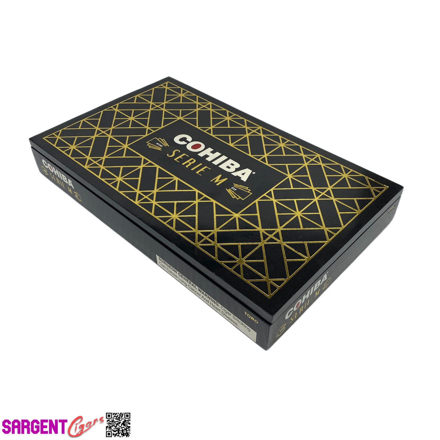 Cohiba Serie M Toro Empty Wooden Cigar Box 12.5x7.75x1.75