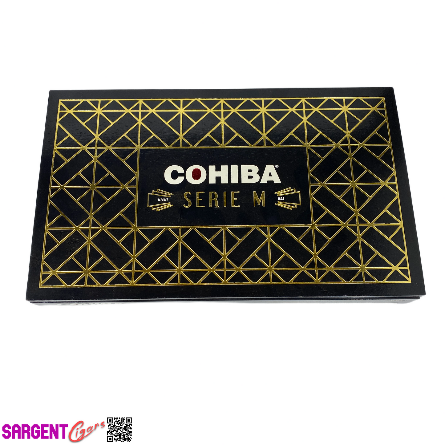 Cohiba Serie M Toro Empty Wooden Cigar Box 12.5x7.75x1.75