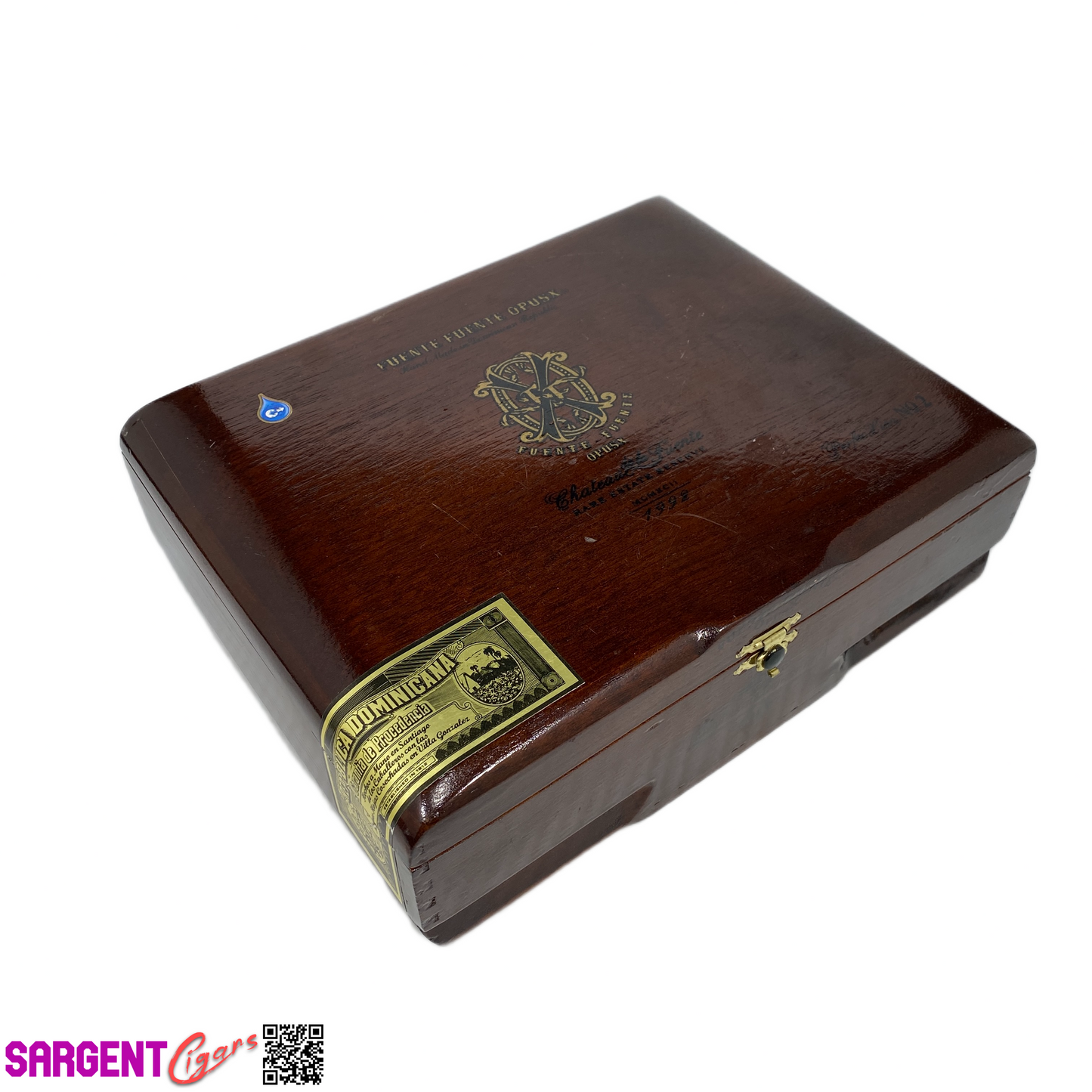 Arturo Fuente Opus X Perfection No2 Empty Wooden Cigar Box 9.5x7.5x3 (1)