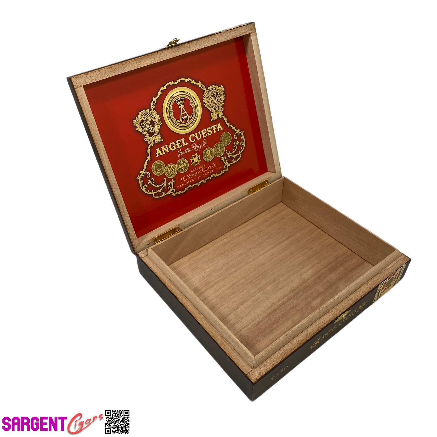 Cuesta Rey Angel Cuesta Toro Empty Wooden Cigar Box 9x8x2.25
