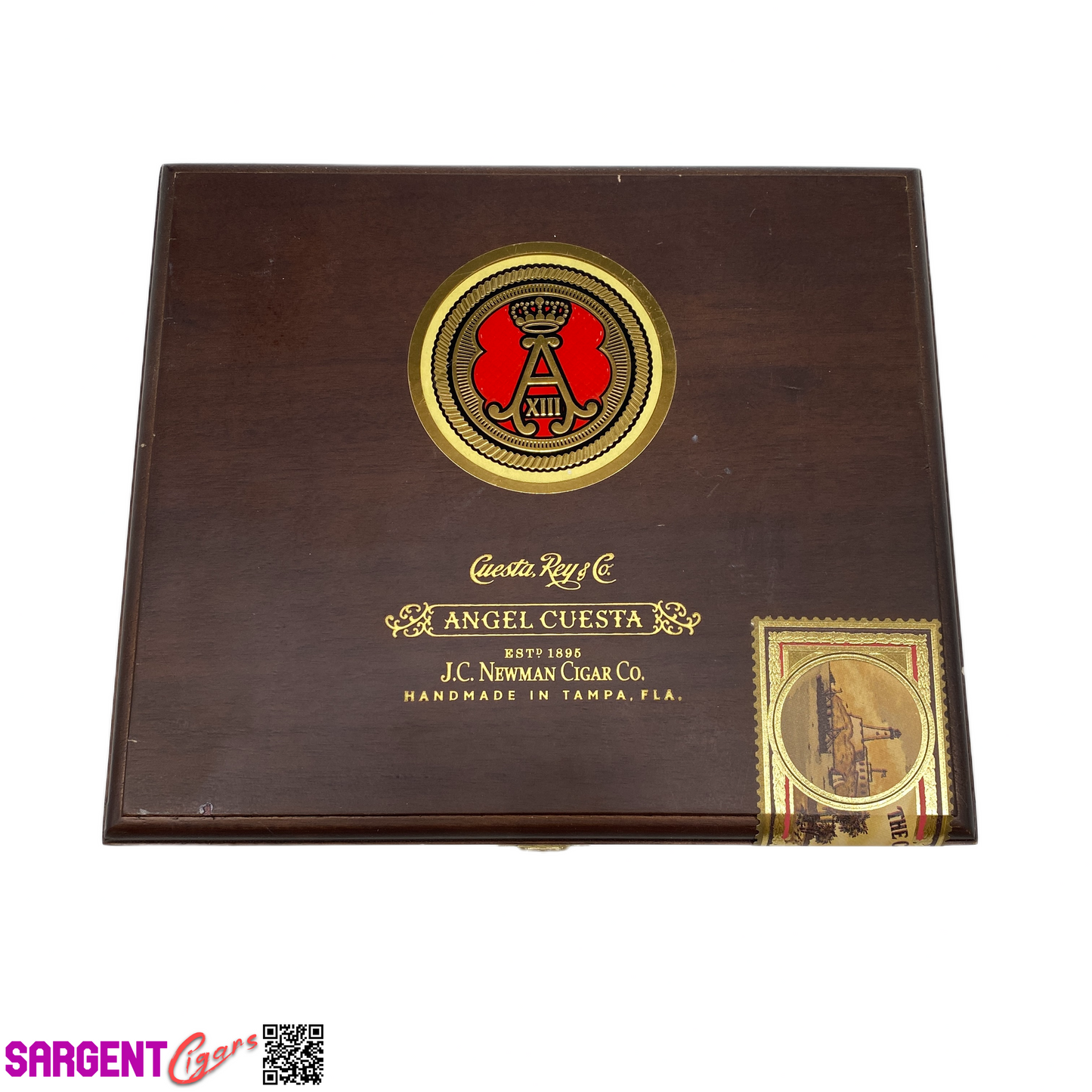 Cuesta Rey Angel Cuesta Toro Empty Wooden Cigar Box 9x8x2.25