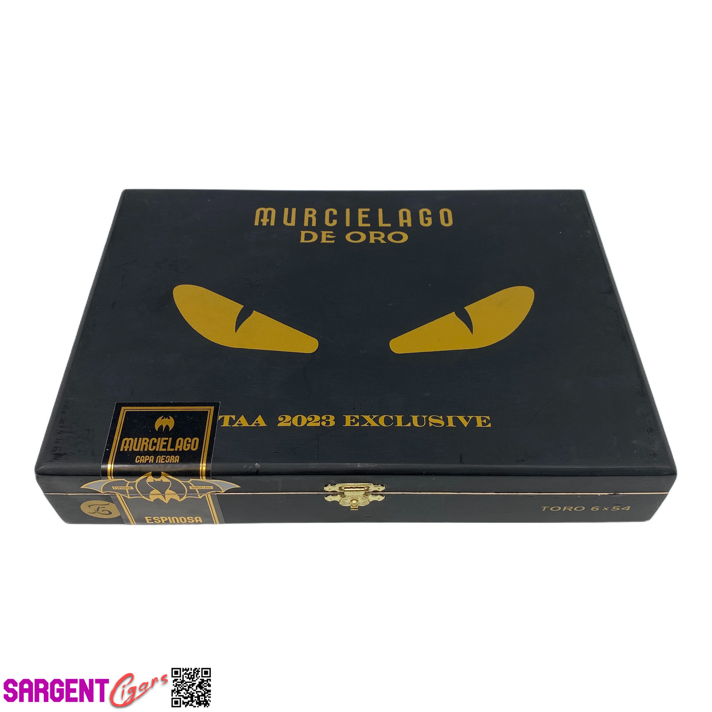 Espinosa Murcielago TAA 2023 Empty Wooden Cigar Box 10.5x7.25x1.75
