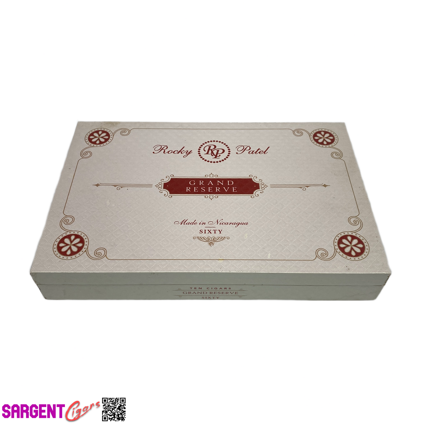 Rocky Patel Grand Reserve Sixty Empty Cigar Box 10x6.75x1.5