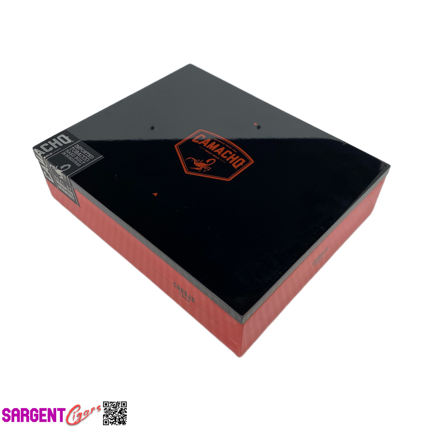 Camacho Corojo Toro Empty Wooden Cigar Box 8.75x7x2.25