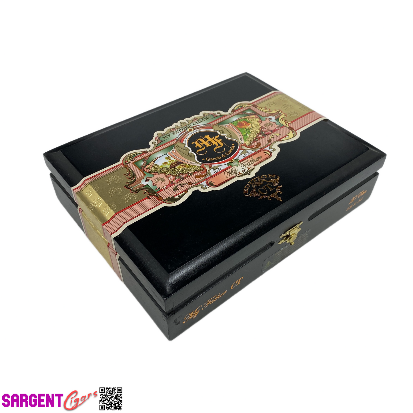 My Father Cigars Connecticut Toro Empty Wooden Cigar Box 9.5x7.5x2.5 (1)