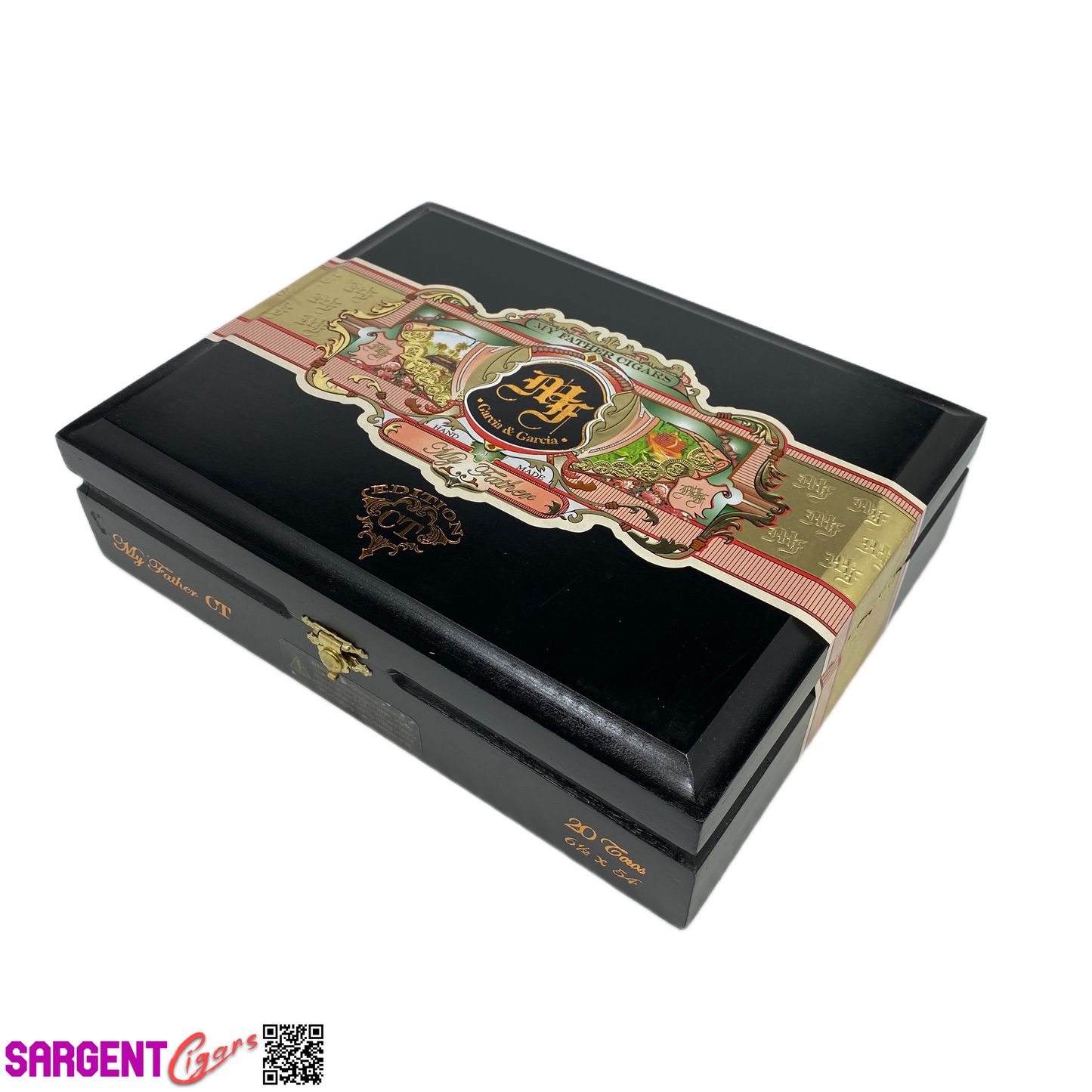 My Father Cigars Connecticut Toro Empty Wooden Cigar Box 9.5x7.5x2.5 (1)