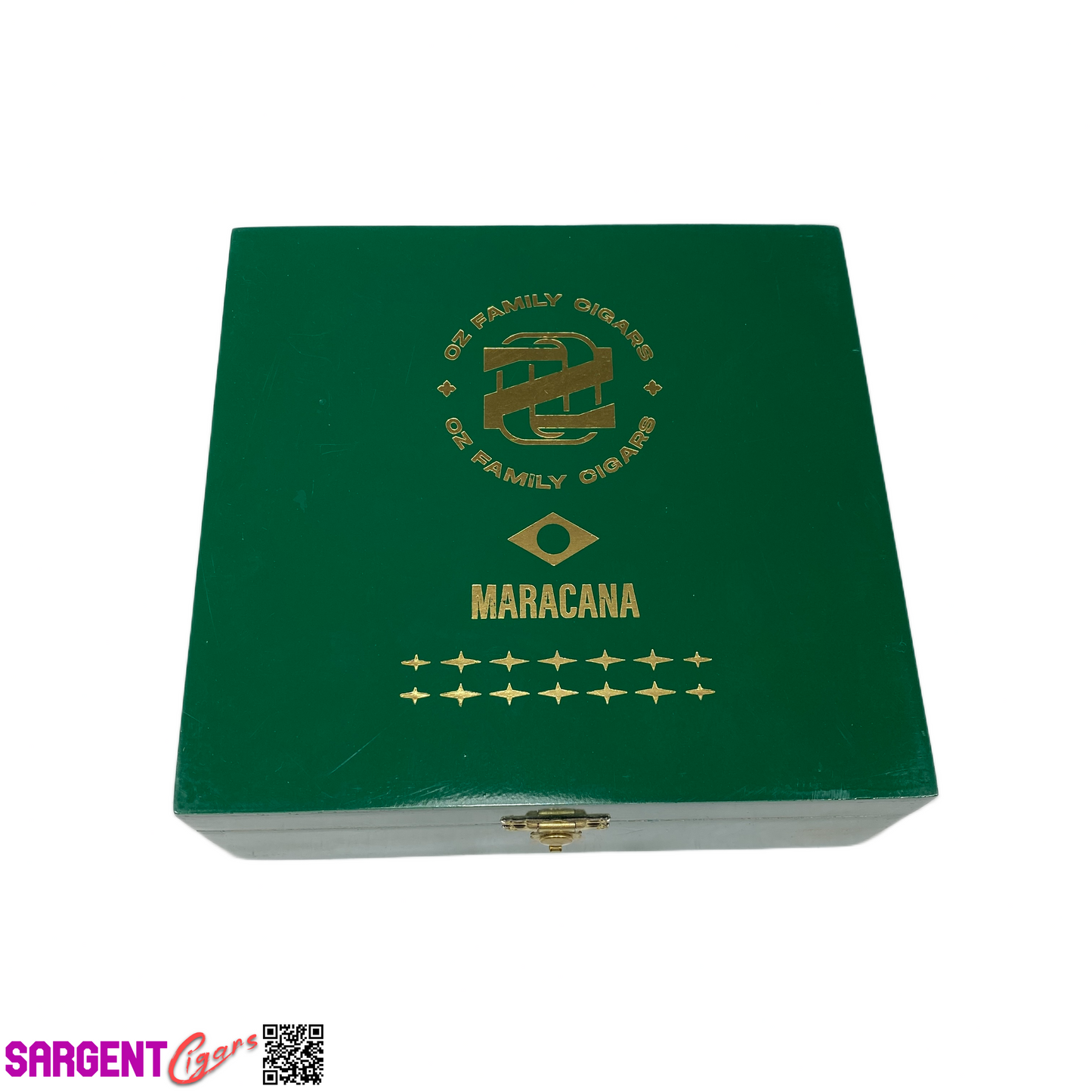 Ozgener Maracana Robusto Extra Empty Wooden Cigar Box 6.75x6.5x2.75