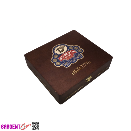 Aganorsa Leaf Validacion Conn Gran Toro Empty Wooden Cigar Box 8.25x7.25x2