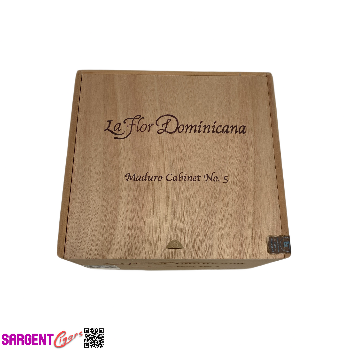 LFD Ligero No5 Empty Wooden Cigar Box 7.25x7x5.5